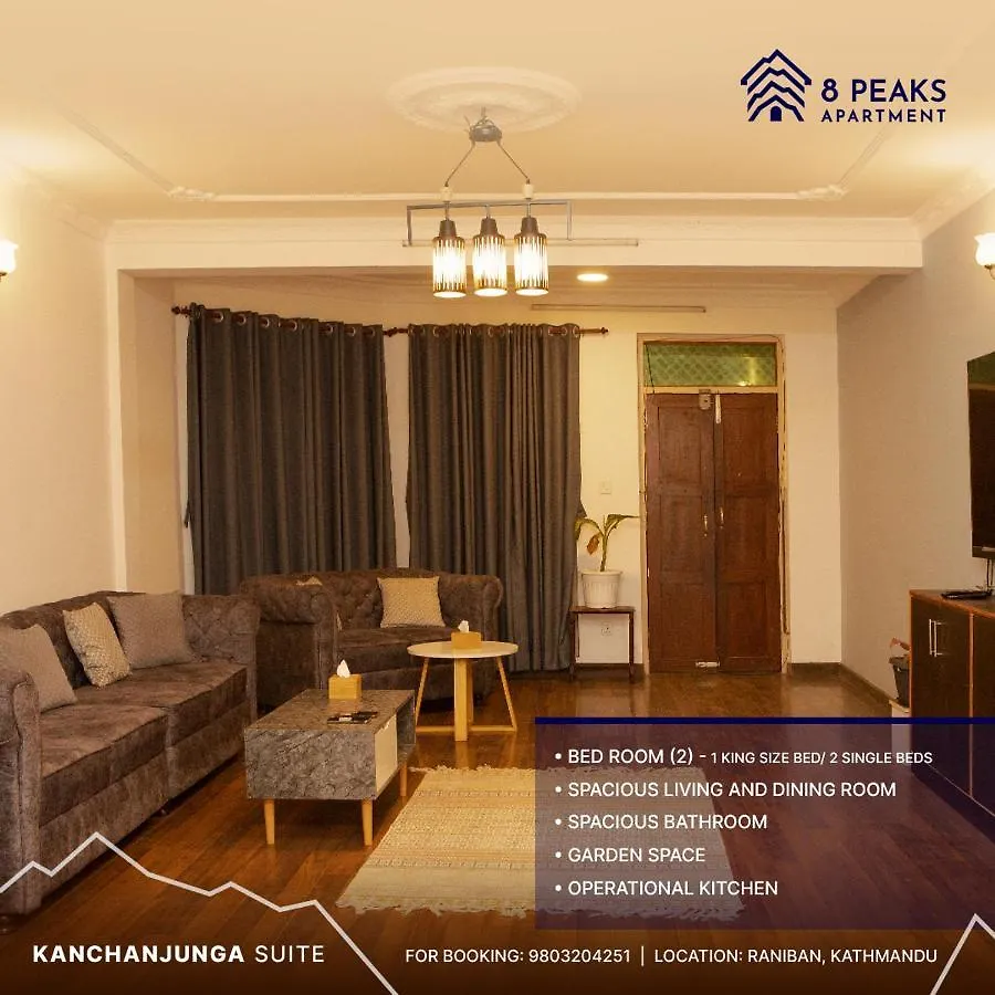 8 Peaks Serviced Apartments Katmandu 0*,  Nepal